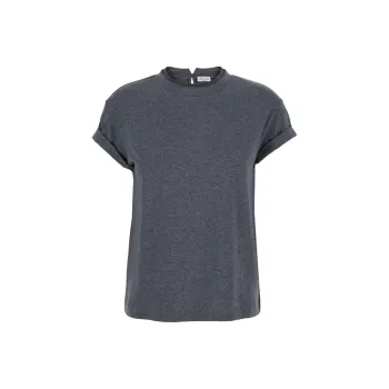 Brunello Cucinelli T Shirt Women's Gray