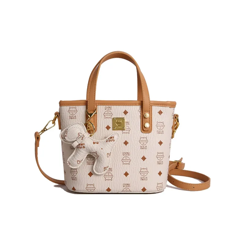 BAODIDAISHU PU Handbag Women's Ecru/Beige/Yellow/Pink-6