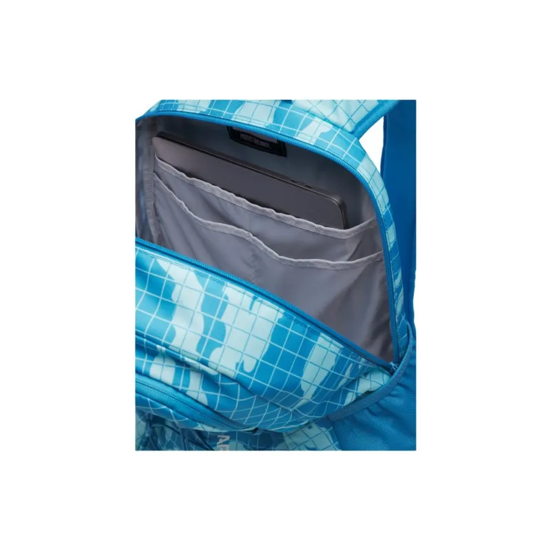Under Armour Hustle Polyester Backpack Unisex Blue-3