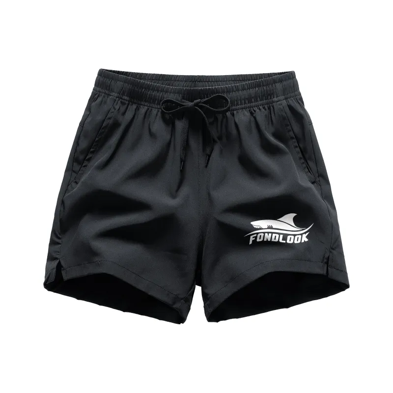 FONDLOOK Casual Shorts Unisex-0