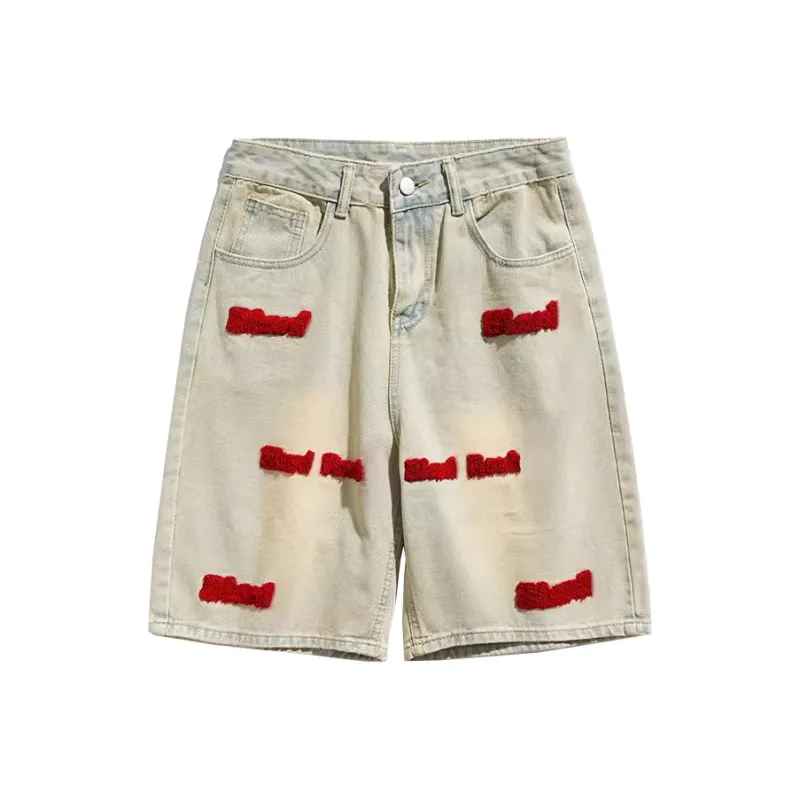 WHELVE Denim Shorts Unisex-0