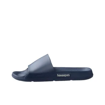 Havaianas Rubber Sole Abrasion Resistant Slide Slippers Unisex Blue
