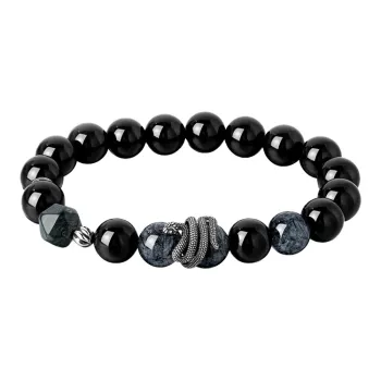 ALI THE FOX Obsidian Bracelets Unisex
