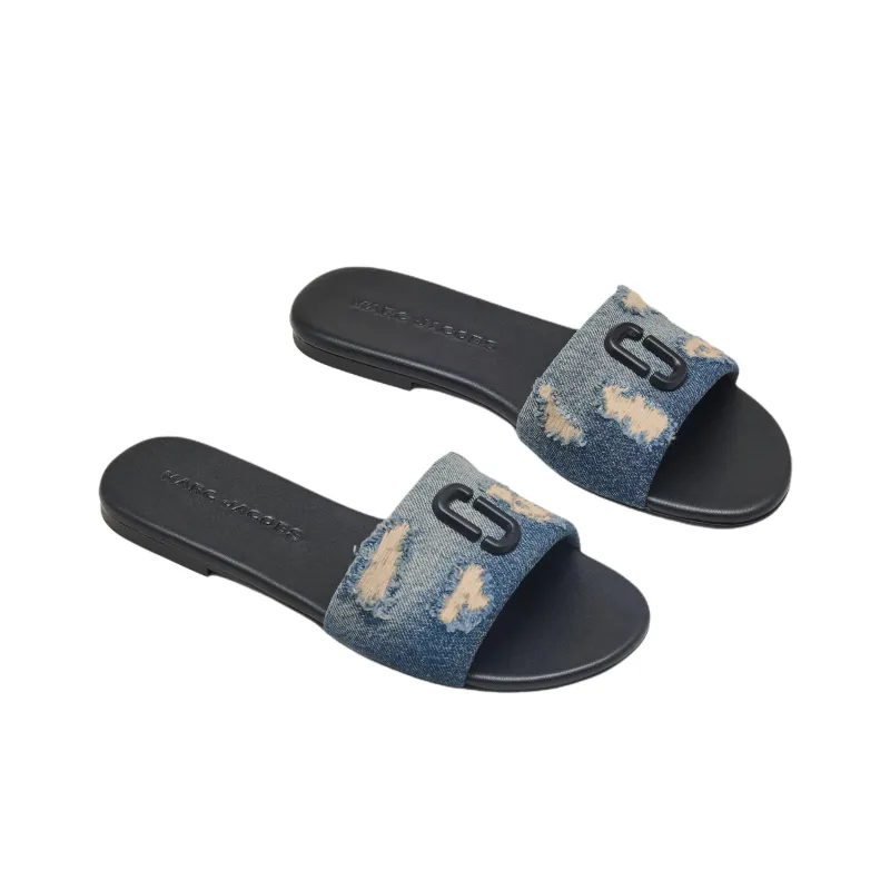 MARC JACOBS Slide Slippers Women's Blue-2