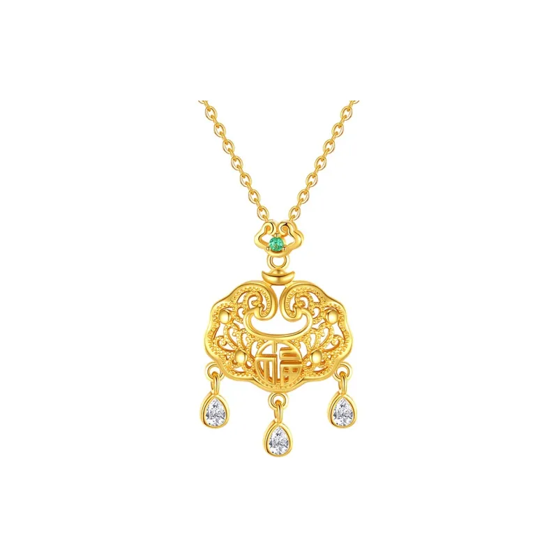Ascending S925 Silver Necklaces Women's-6