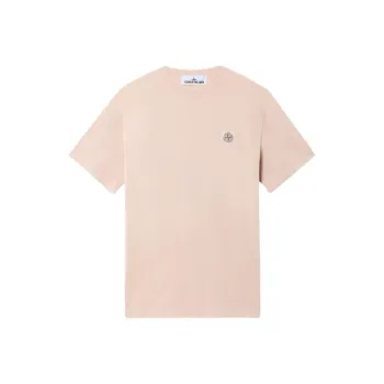 STONE ISLAND T Shirts Men Antique Rose
