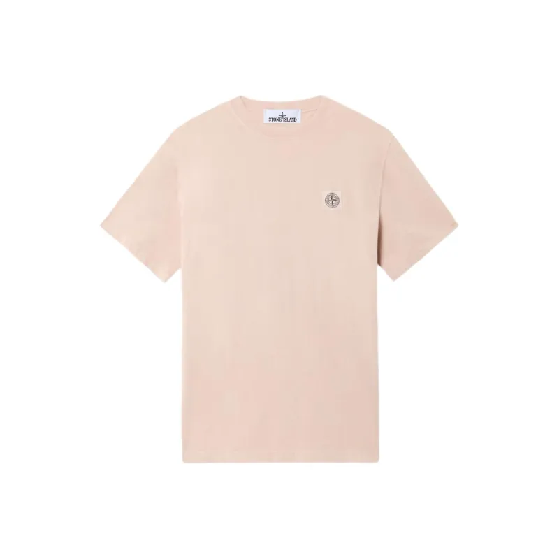 STONE ISLAND Logo Patch Short Sleeved T Shirt-0