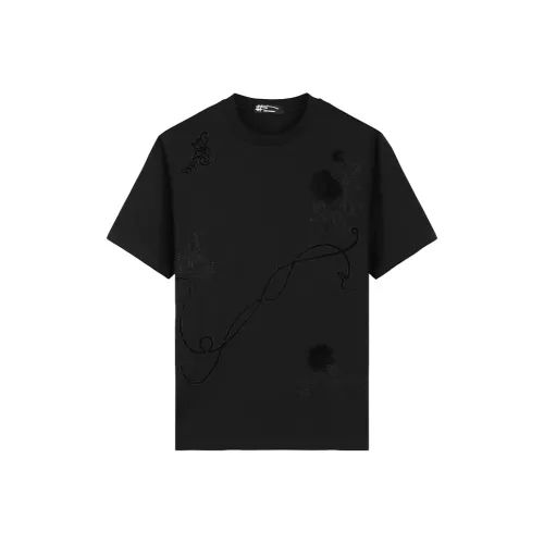 ANDREW MACKENZIE T Shirts Men Black