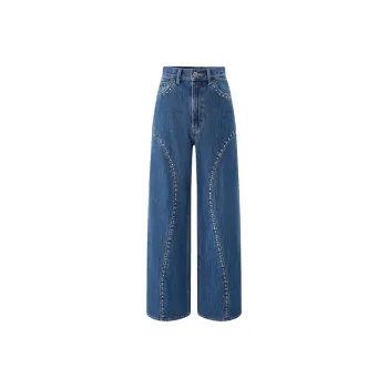 MOUSSY Jeans Women's 110 Blue