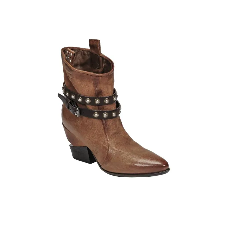 AirStep TINGET Ankle Boots 8cm Women's Brown-2