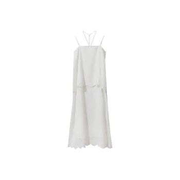 AMII Slip Dresses Women's Ecru