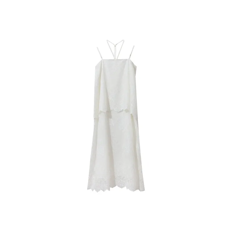 AMII Slip Dresses Women's Ecru-0