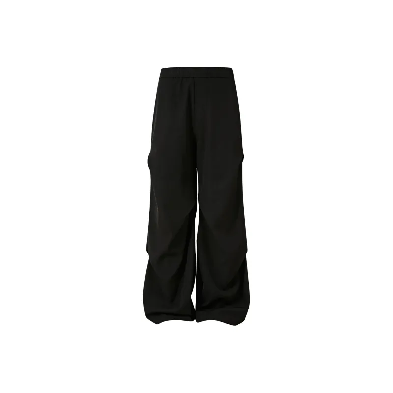 PASET Casual Pants Unisex Black-0