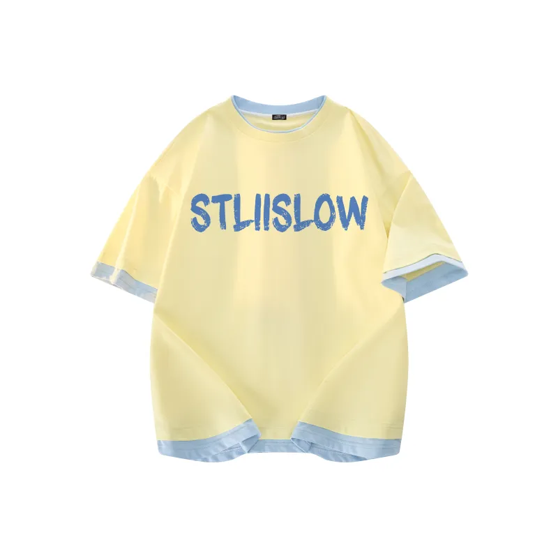 Stillslow Short Sleeved T Shirts Unisex-9