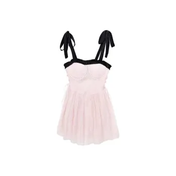 POPO.INFO Slip Dresses Women's Pink