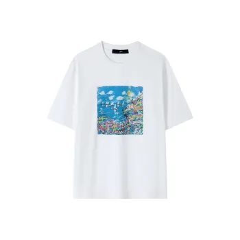 HERBEL T Shirts Men White