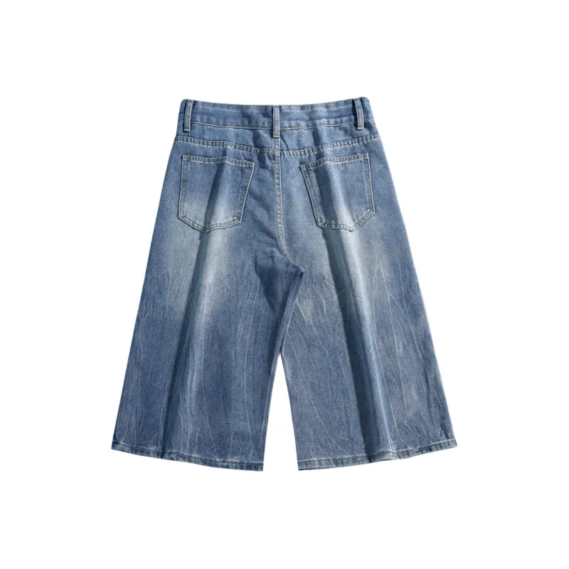 SESAME STREET Denim Shorts Unisex-1