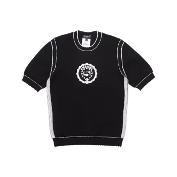 CHANEL 23C Spring And Summer Collection T Shirt Women's Black