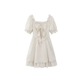 MISS VIGOR Short Sleeved Dress Women's