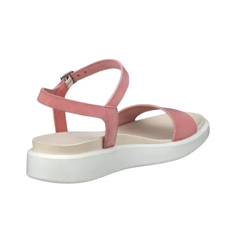 Ecco Flowt One Strap Sandals Women's Pink-2