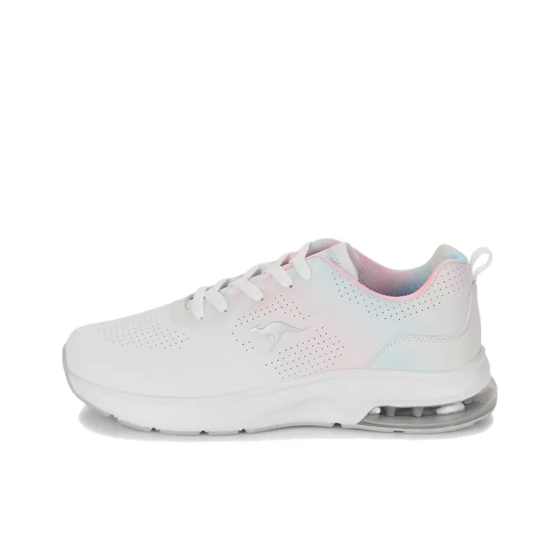 KangaROOS Anti Slip Wear Resistant Low Top Casual Shoes Women's White-0
