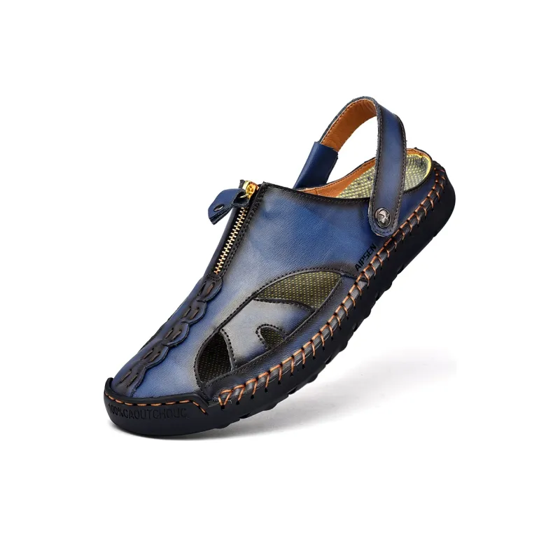 AIPSEN River Trekking Shoes Men's Blue-2