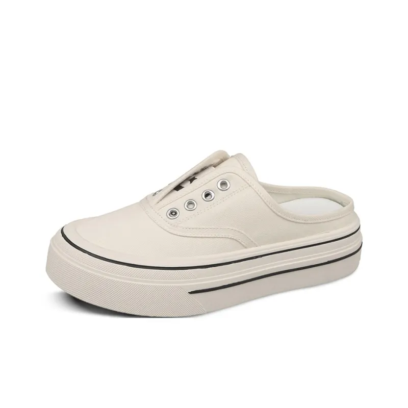 Betu Rubber Sole Closed Toe Slippers Women's-4