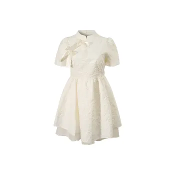 Mu Xiao Xin Short Sleeved Dress Women's