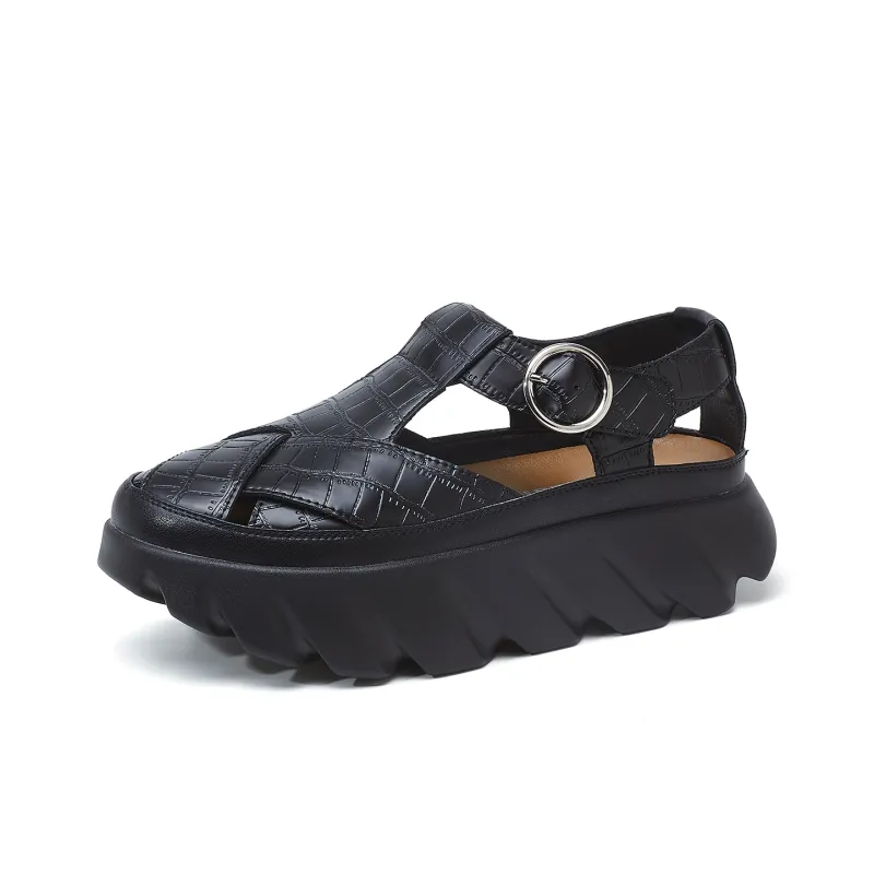 OULISASI Roman Sandals Women's-1