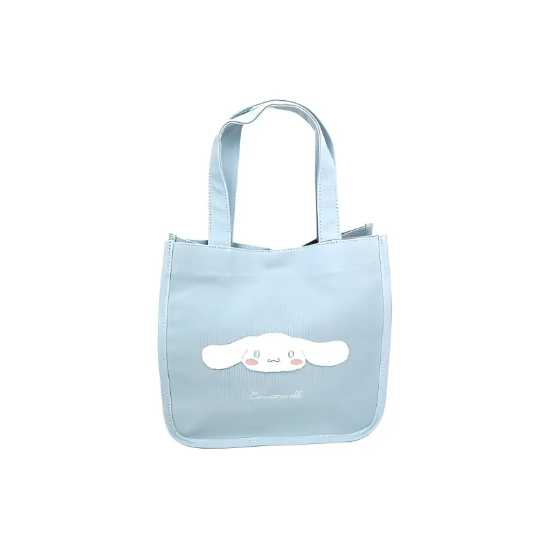 Sanrio Yugui Dog Canvas Bag, Tote Bag, Shopping Bag, Handbag Mini Women's Blue-0