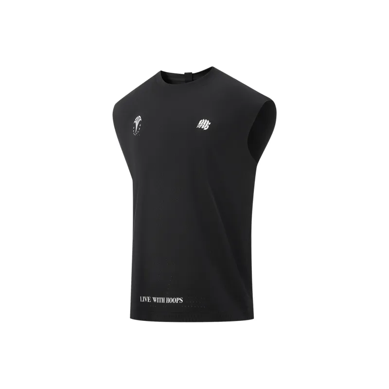 LiNing x 1807 LIANMINGKUAN BadFive Basketball Jersey Men's Black-0