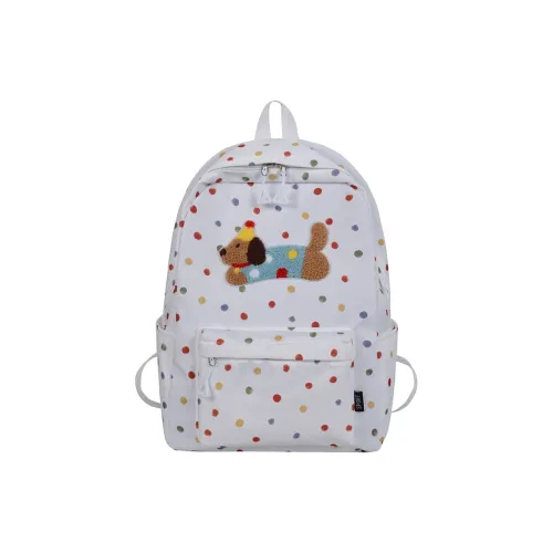 Sinbach Nylon Backpack Regular Women's White