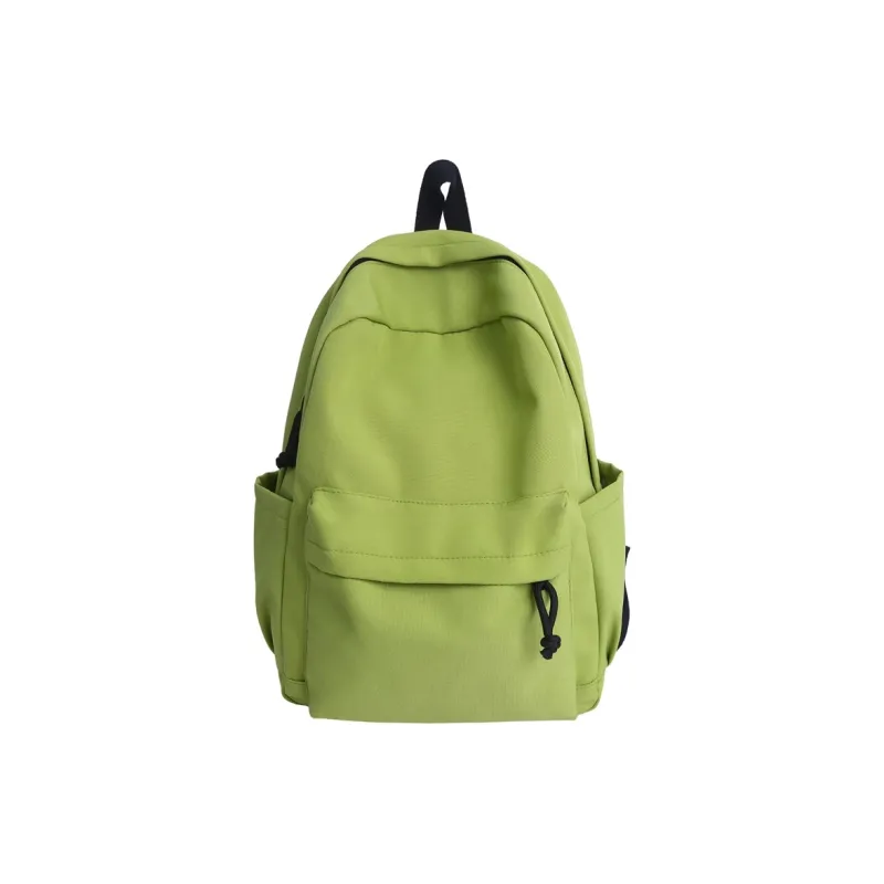 BUBM Nylon Backpack Unisex Black/green/blue/light Gray-4