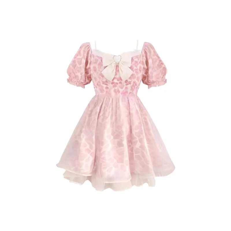 ABBY GODDESS Short Sleeved Dress Women's-0
