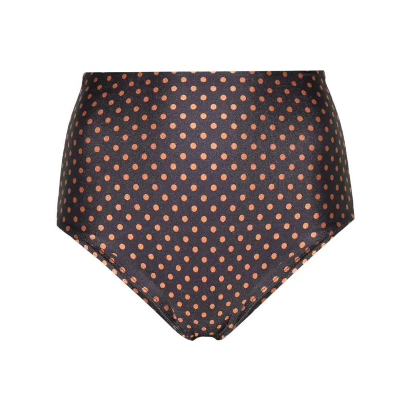 FAITHFULL THE BRAND Reyes Polka dot Bikini Bottoms-0