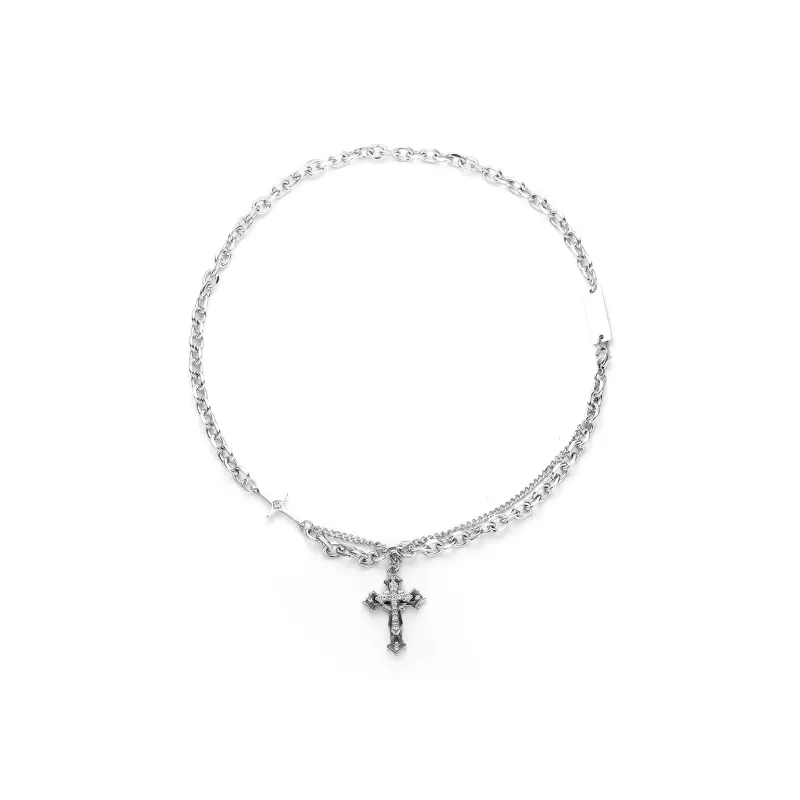 KILOH Titanium Steel Necklaces Unisex-0