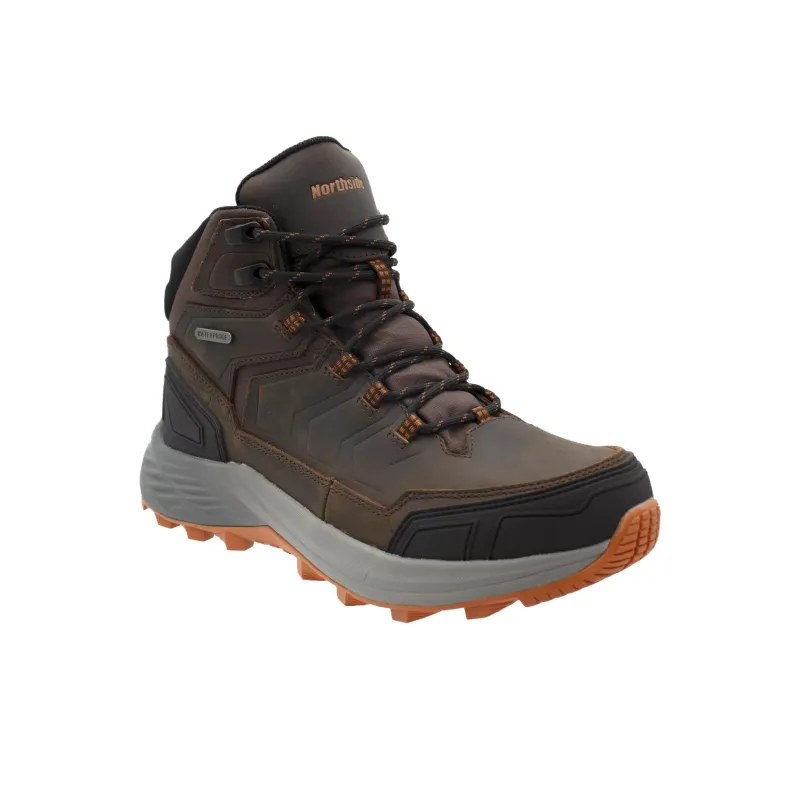NORTHSIDE Waterproof And Wear resistant Crew Outdoor Boots Men's Brown-1