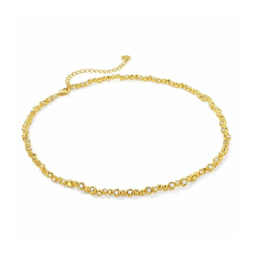 OOAK 18K Gold Plated Copper Necklaces Women's