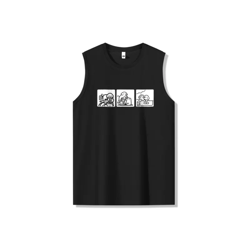 Cotton Gene Tank Tops Unisex-3