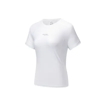 Anta Running Collection T Shirt Women's Pure White