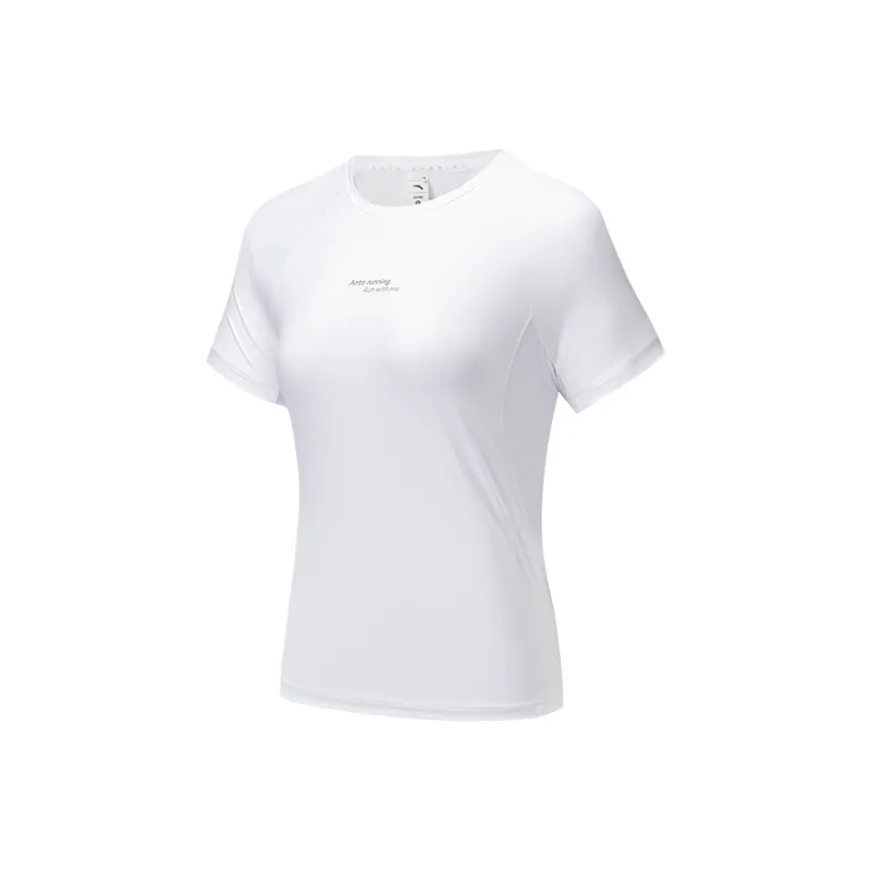 Anta Running Collection T Shirt Women's Pure White-0