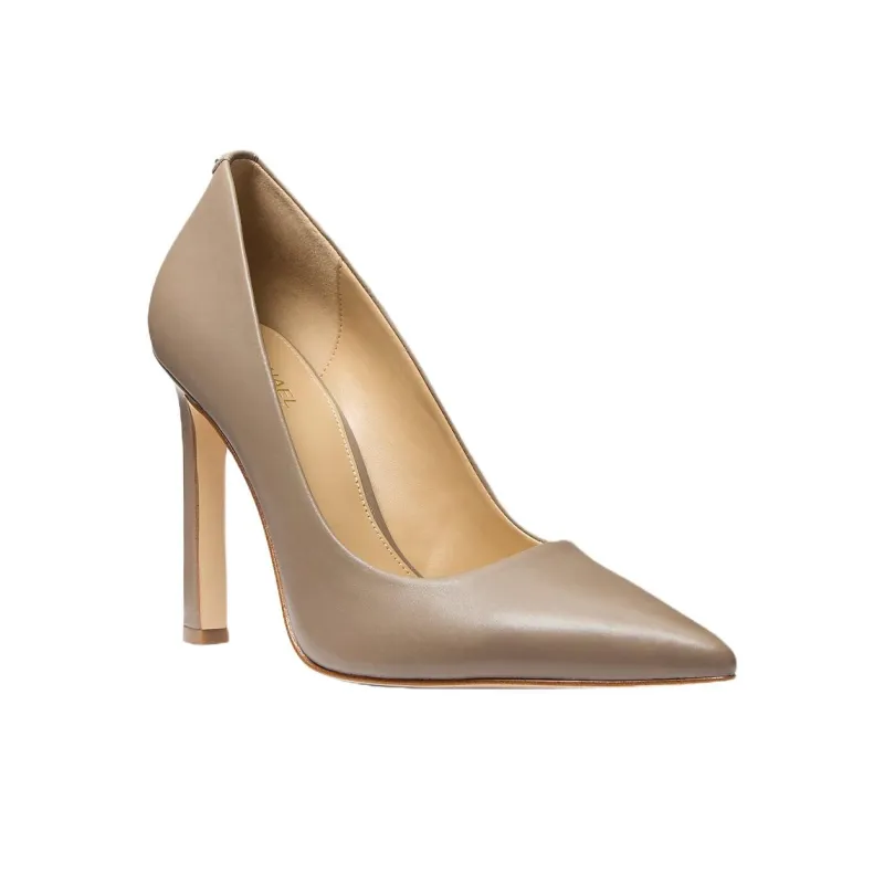 MICHAEL KORS Amara Slim Heel High Heels 10.8cm Women's Birch Wood-2
