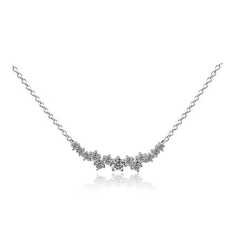 WIC Moissanite Necklaces Unisex-0