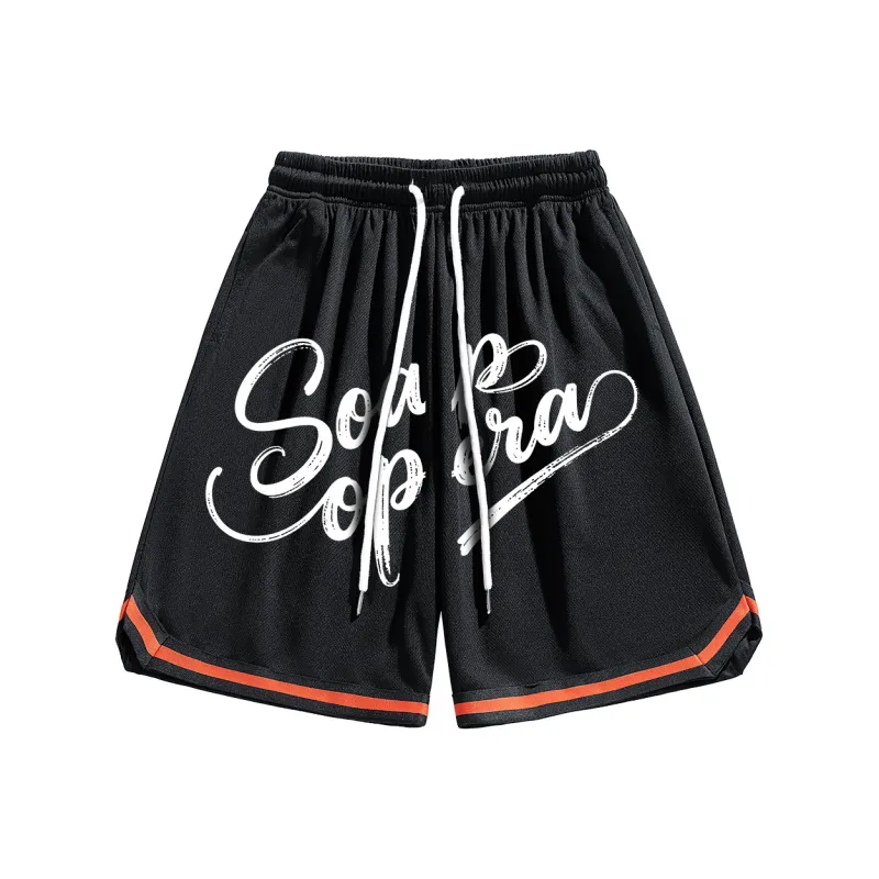 SOAP OPERA Basketball Shorts Unisex-5