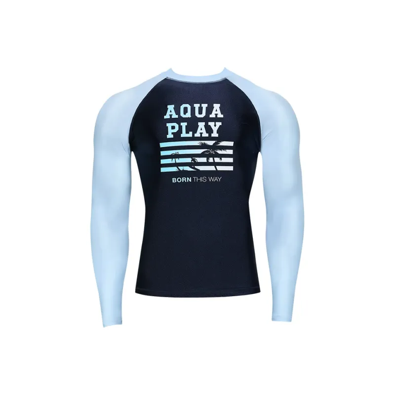 AQUAPLAY Diving Wetsuit Men's Light Blue-0