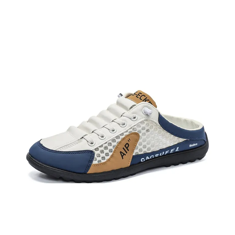 BAKE Slip Resistant Abrasion Resistant Closed Toe Slippers Men's-5