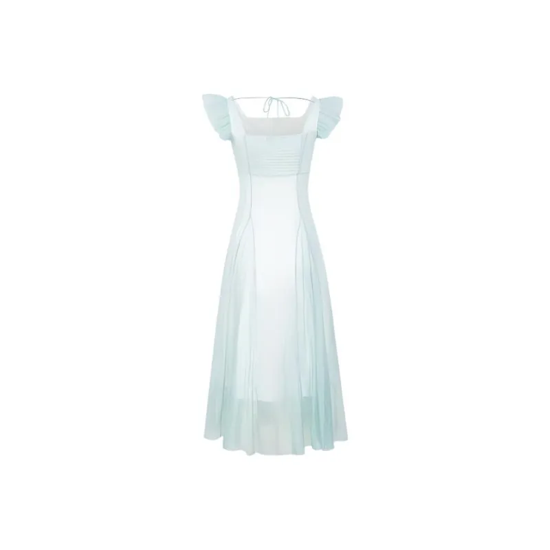 Mu Xiao Xin Short Sleeved Dress Women's-1