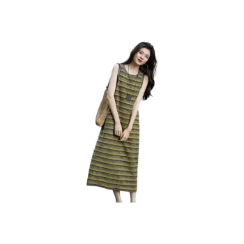 Dme Sleeveless Dresses Women's Army Green