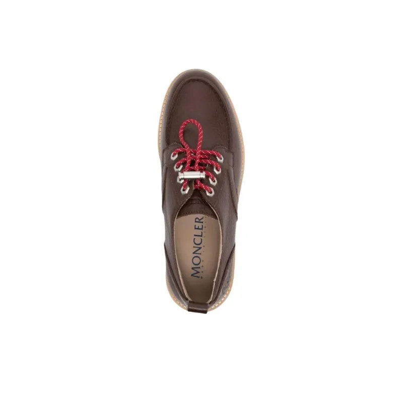 Moncler Peka City Casual Shoes Men's Brown-4