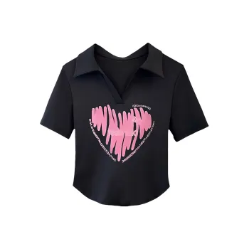 DOKZB T Shirts Women's Black